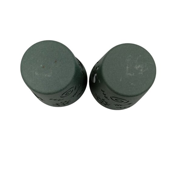 Set Of 2 Metal Votive Candle Holders With Tribal Gecko Kokopelli & Sun Design - Picture 5 of 8